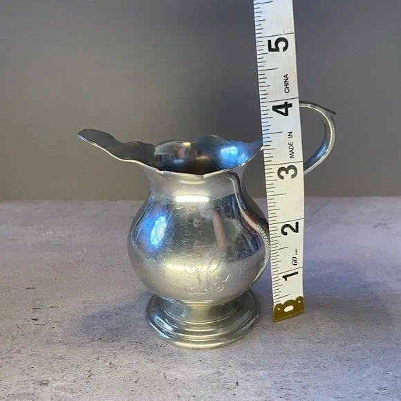 Stieff Williamsburg Restoration Pewter Creamer CW-91 - Picture 10 of 11